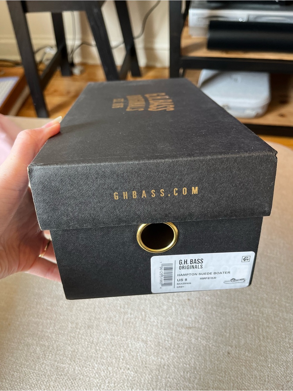 G.H. Bass Hampton Suede Boat Shoes - Picture 5 of 5